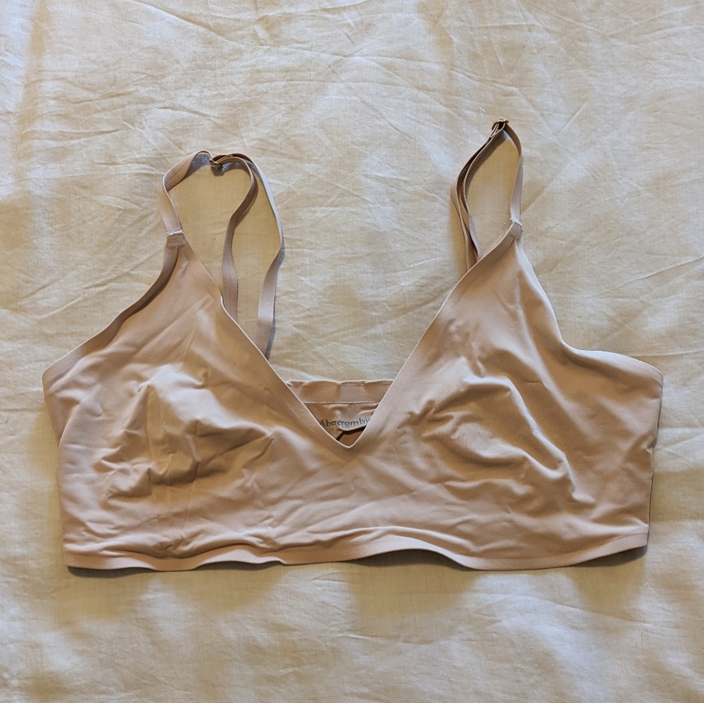 Next to Naked Triangle Bralette in Almond